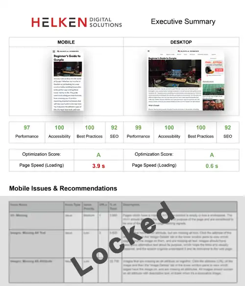 website audit
